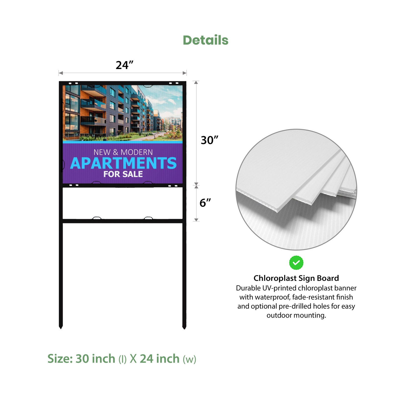 Real Estate Framed Signs Kits