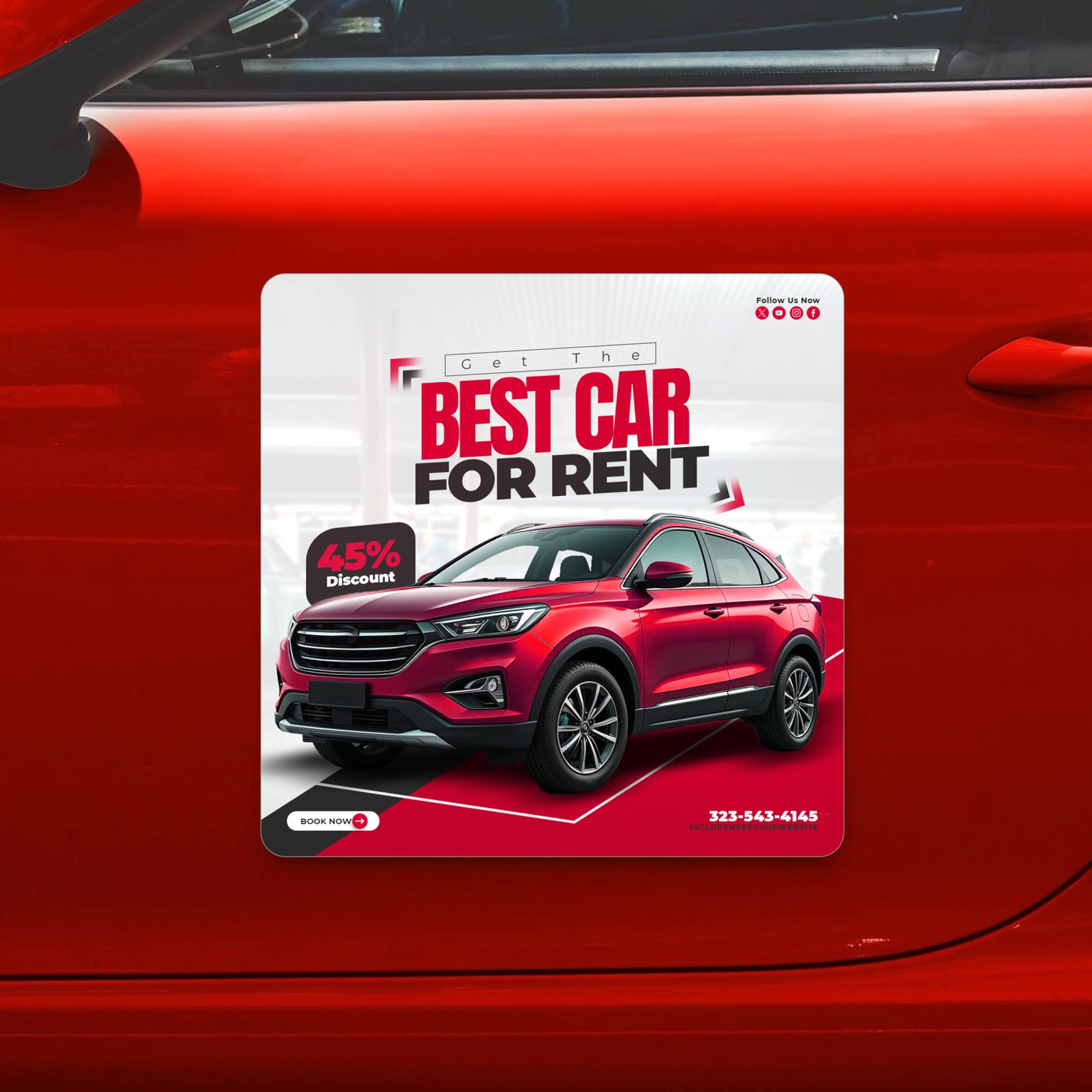 Custom Magnetic Vinyl Signs
