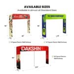 Tension Wall Square Archway Display