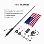 SPIRAL LED WHIP LIGHT POLE