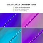 SPIRAL LED WHIP LIGHT POLE