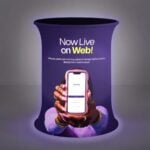 Pop-Up Display Counter - Backlit