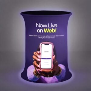 Pop-Up Display Counter - Backlit