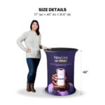 Pop-Up Display Counter - Backlit