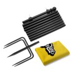 Flag & Pole Kit with 5-Prongs Ground Stake