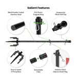 Flag & Pole Kit with 5-Prongs Ground Stake