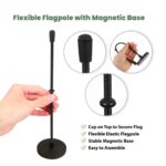 Custom Magnetic Car Flag Kit