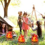 Custom Inflatable Camping Flames