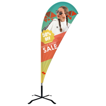 Custom Teardrop Flag